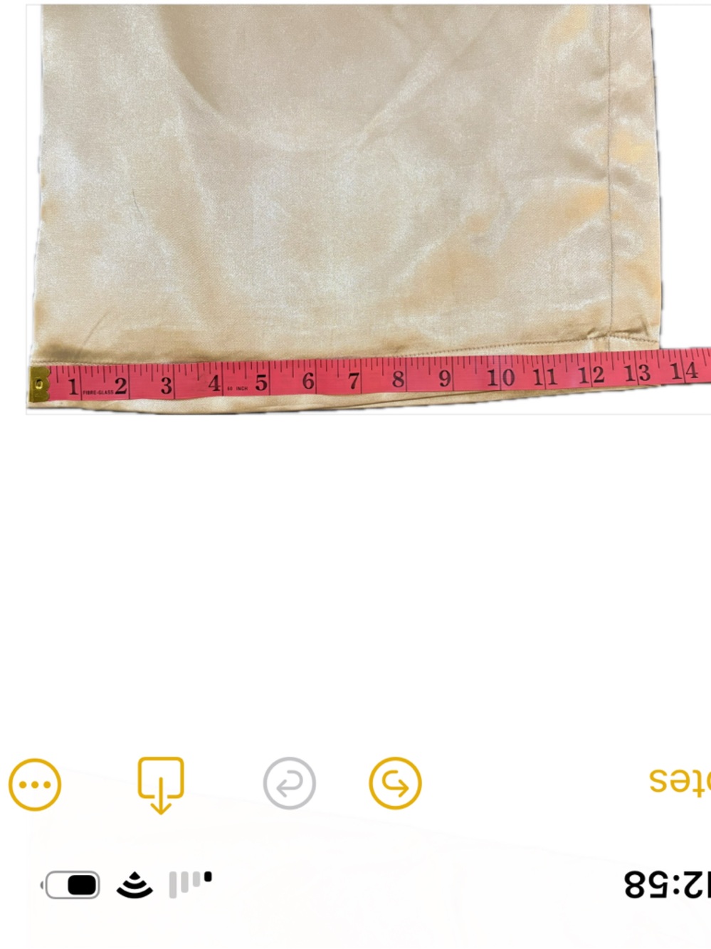 House of Harlow 1960 x REVOLVE Gold Metallic Wide Leg Pants Medium NWT High Rise - Picture 9 of 11